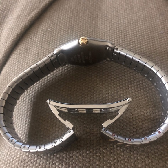 EBEL Wave Diamond 2 Tone Bracelet 18K YG/SS Watch - Picture 11 of 16